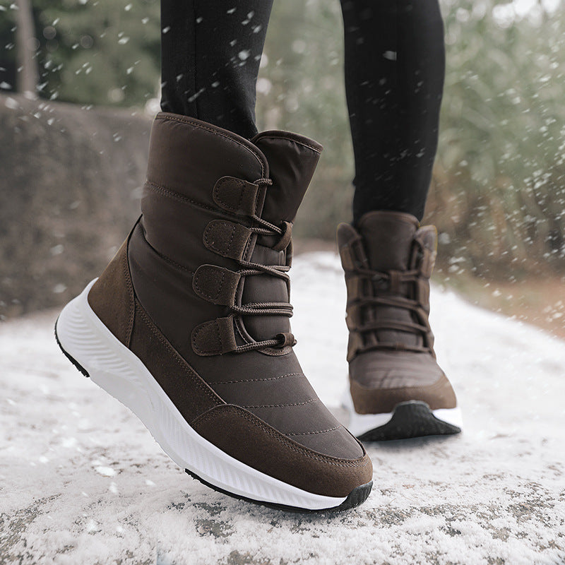 Damen Gefütterte Winterboots mit rutschfester Sohle und schnelltrocknender Oberflächenbeschichtung R&B
