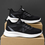 Damen Sportliche Laufschuhe mit atmungsaktiver Mesh-Oberfläche und dämpfender Sohle R&B