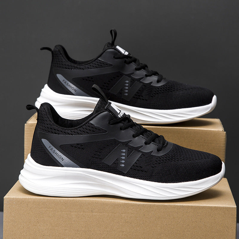 Damen Sportliche Laufschuhe mit atmungsaktiver Mesh-Oberfläche und dämpfender Sohle R&B