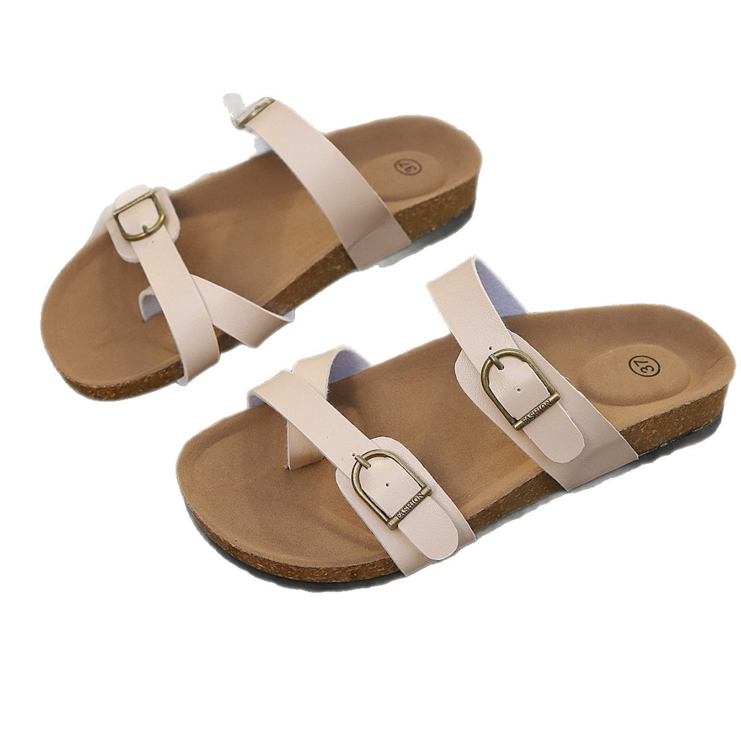 Damen Freizeit-Sandalen mit verstellbaren Schnallen R&B