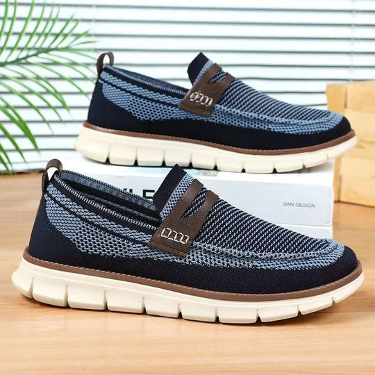 Damen Freizeitliche Slip-On Sneakers mit atmungsaktivem Design R&B
