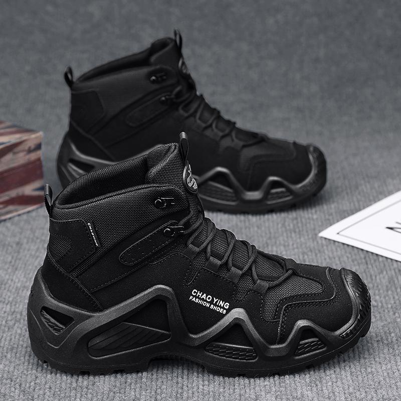 Damen Sportliche High-Top Sneakers mit rutschfester Sohle und atmungsaktivem Obermaterial