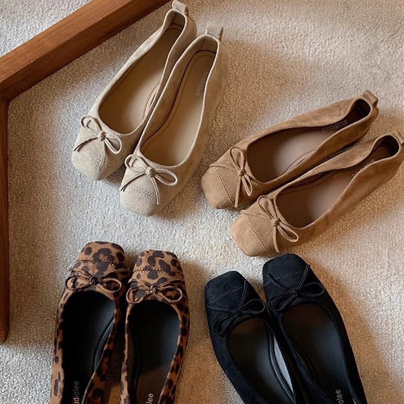 Damen Ballerinas mit dekorativem Schleifen-Detail R&B