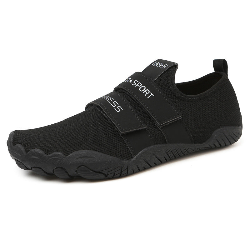 Damen Sportliche Wasserschuhe mit velcro Riemen und rutschfester Sohle R&B