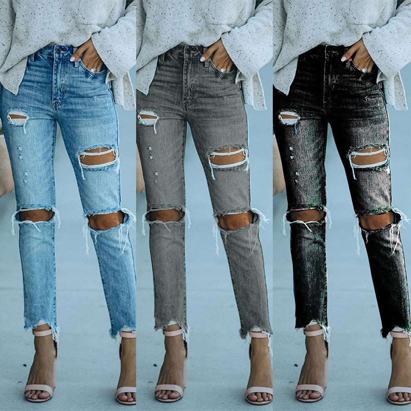 Damen destroyed Jeans R&B