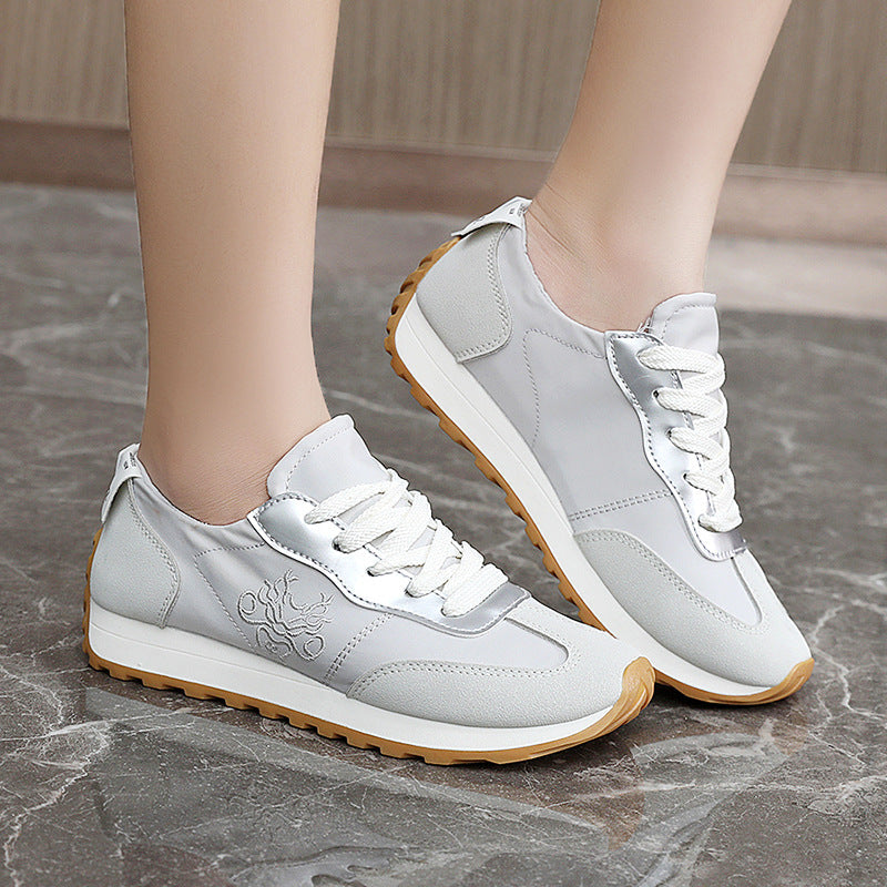 Damen Sportliche Freizeitsneaker mit elastischem Einstieg und dämpfender Sohle R&B