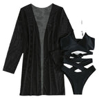 Damen Bikiniset mit verstellbaren Trägern und raffiniertem Schnitt R&B