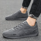 Damen Sportliche Sneakers aus weichem Wildleder mit atmungsaktiver Sohle R&B