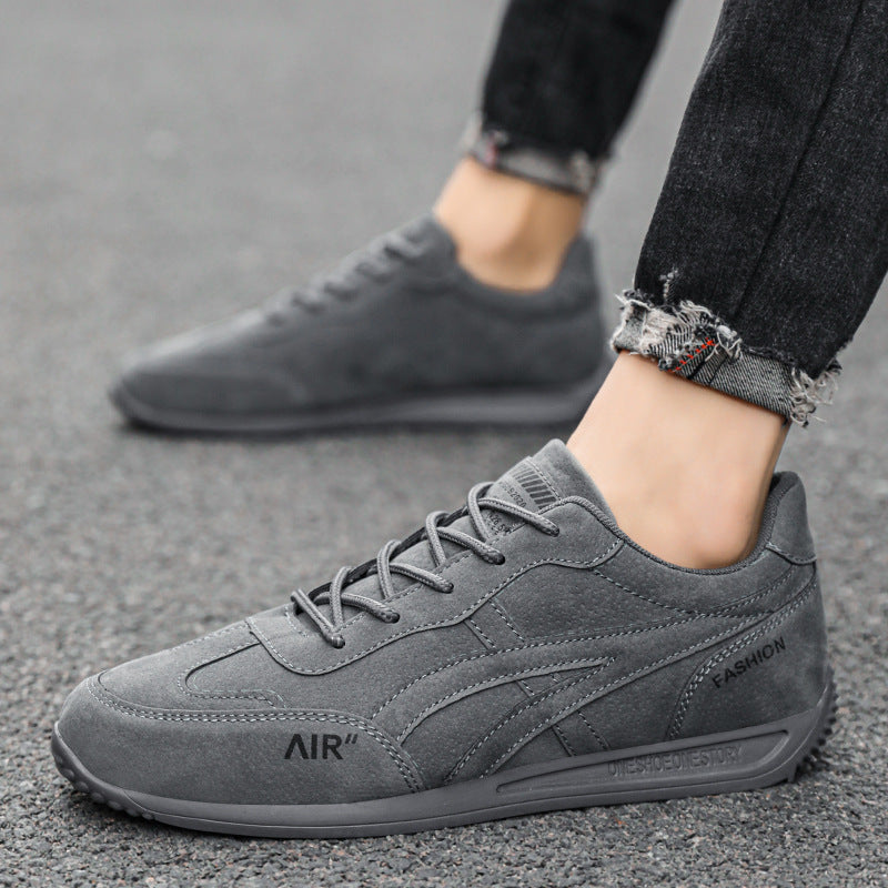 Damen Sportliche Sneakers aus weichem Wildleder mit atmungsaktiver Sohle R&B