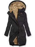 Damen Wärmeisolierte Parkajacke mit kuscheligem Innenfutter R&B