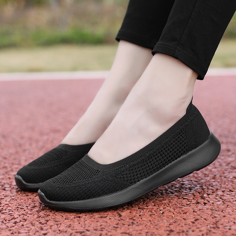Damen Bequeme und luftige Slip-On Freizeitschuhe