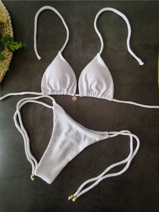 Damen Triangel-Bikini mit raffinierten Details R&B