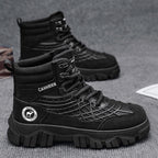 Damen Hohe und robuste Sneakers mit strapazierfähigem Obermaterial und rutschfester Sohle R&B