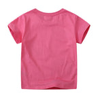 Mädchen T-Shirt mit glitzerndem Regenbogen-Design R&B
