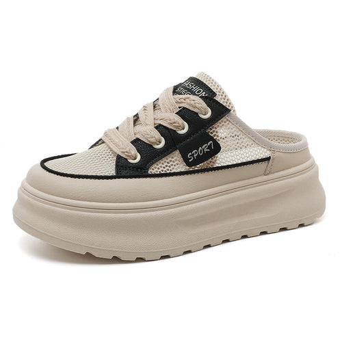 Damen modische Slip-ons mit atmungsaktiver Mesh-Oberfläche und dämpfendem Fußbett R&B