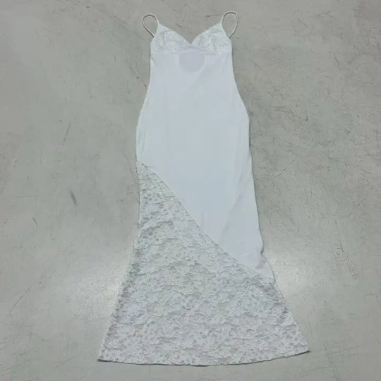 Damen Glamouröses Spitzenkleid im A-Linien-Schnitt R&B