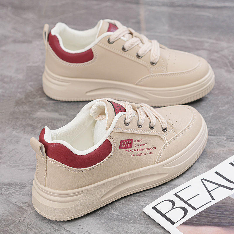 Damen Bequeme Sneaker mit Profilsohle