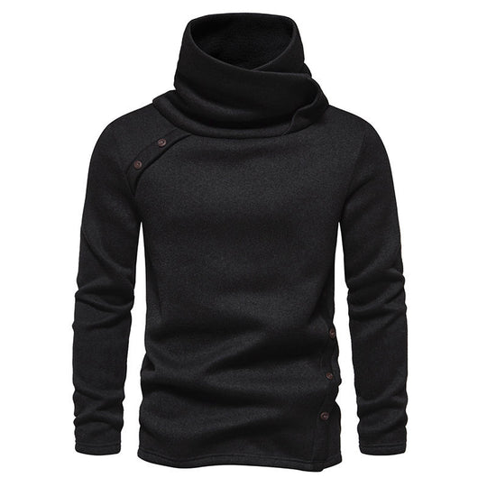 Herren modischer Rollkragenpullover mit einzigartigem Design R&B