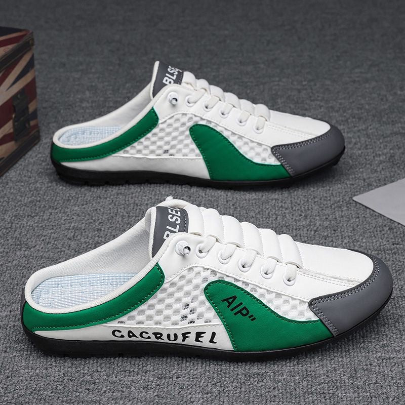 Herren Leichte Slip-On Freizeitsneaker mit Atmungsaktivem Mesh-Design R&B