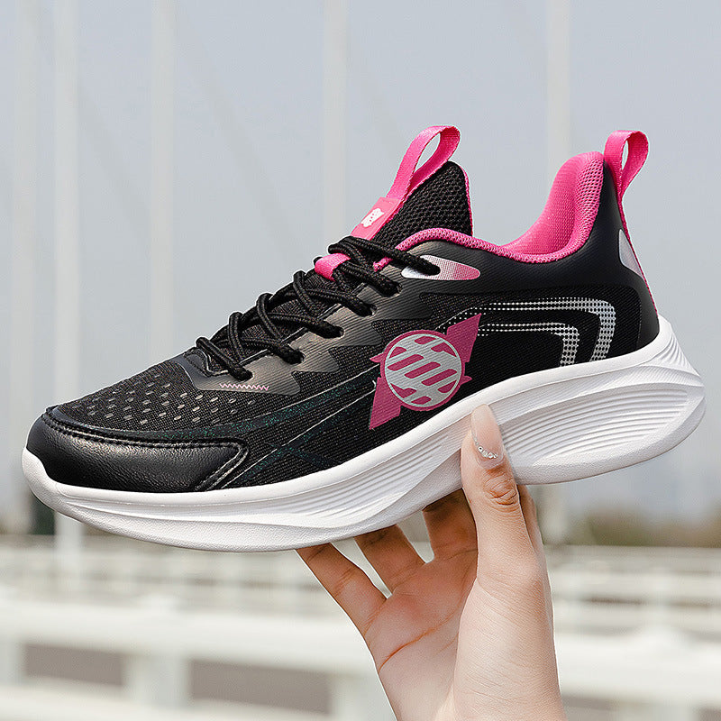 Damen Laufschuhe mit stoßdämpfendem System und atmungsactivem Obermaterial
