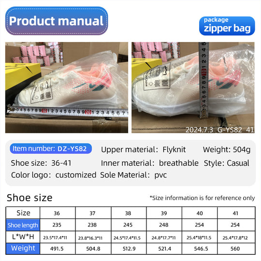 Damen Sportliche Laufschuhe mit atmungsaktivem Mesh-Obermaterial und dämpfender Sohle R&B