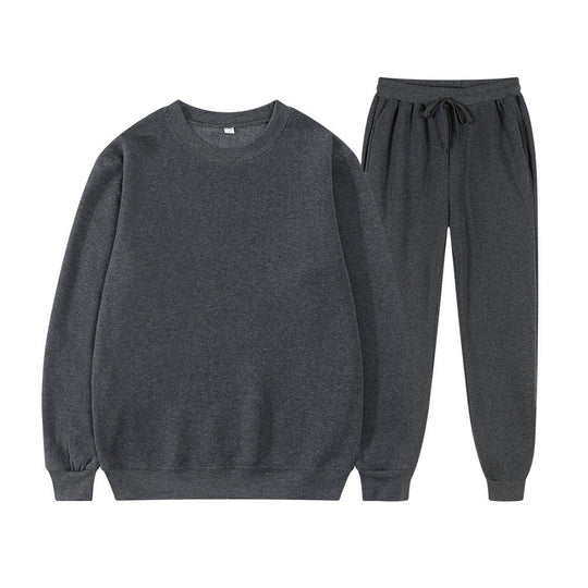 Damen Sportlicher Sweat-Anzug mit komfortablem Schnitt und elastischem Bund R&B