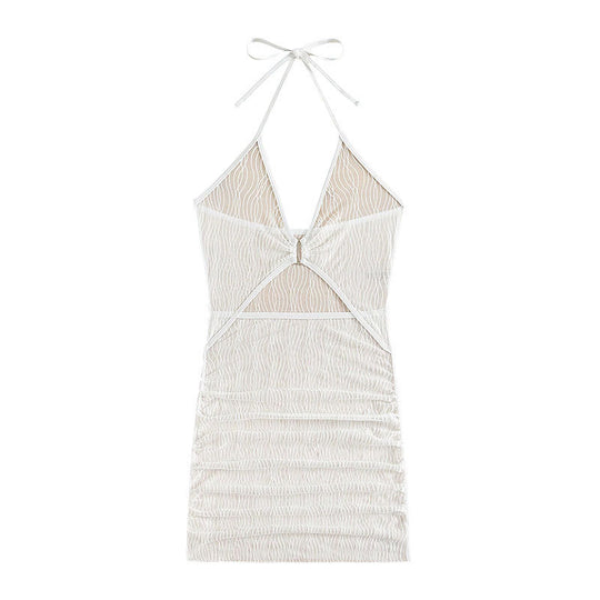 Damen Cut-Out Kleid R&B