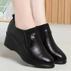 Damen Komfortable Wedge-Stiefeletten mit elegantem Design und elastischen Einsätzen R&B