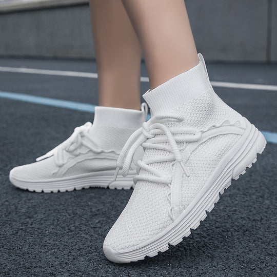 Damen Hochwertige und atmungsaktive Sneaker mit elastischem Schaft R&B