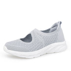 Damen Slip-On Freizeitschuhe mit atmungsaktivem Textil-Obermaterial