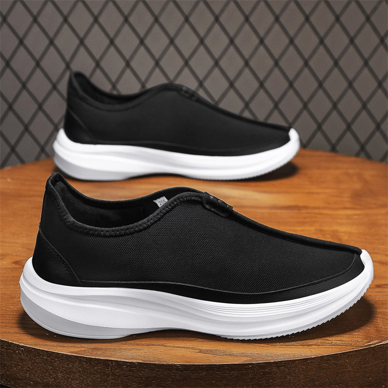 Damen Slip-On Sportschuhe mit atmungsaktivem Mesh und dämpfender Gummisohle R&B
