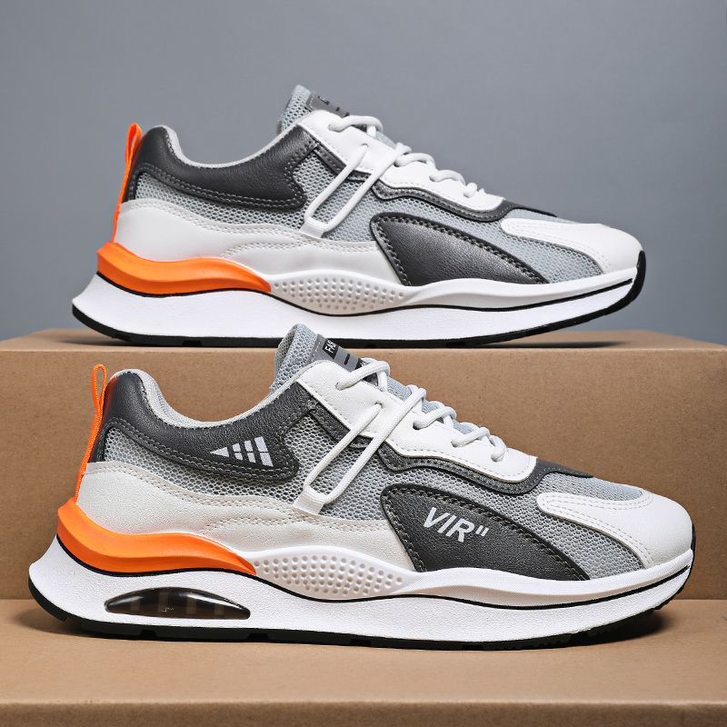 Herren modische Sneakers mit atmungsaktivem Mesh-Obermaterial und dämpfender Laufsohle R&B