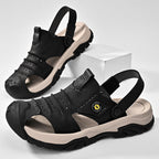 Herren Outdoor Freizeitsandalen mit rutschfester Sohle und verstellbarem Riemen