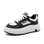 Damen modische Plateau Sneakers mit ergonomischer Dämpfung und trendigem Design R&B