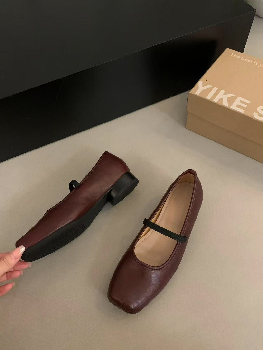 Damen Ballerinas mit elegantem Riemchen und komfortabler Passform R&B
