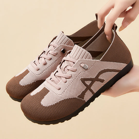 Damen Atmungsaktive Freizeit-Sneaker mit elastischem Obermaterial R&B
