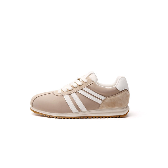 Damen Retro-Laufsneaker mit eleganter Wildleder-Applikation R&B
