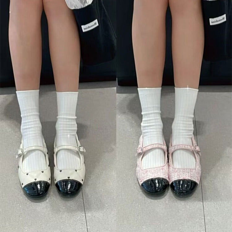 Damen Ballerinas mit eleganter Schnallenakzentgestaltung R&B