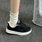 Damen Sportliche Freizeitsneaker mit atmungsaktiver Oberflächenstruktur und rutschfester Sohle