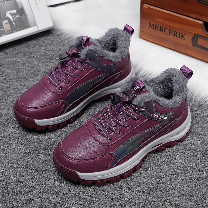 Damen Modische Winter Sneakers mit isolierendem Warmfutter R&B