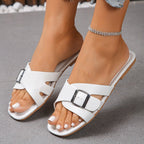 Damen elegante und komfortable Riemensandalen R&B