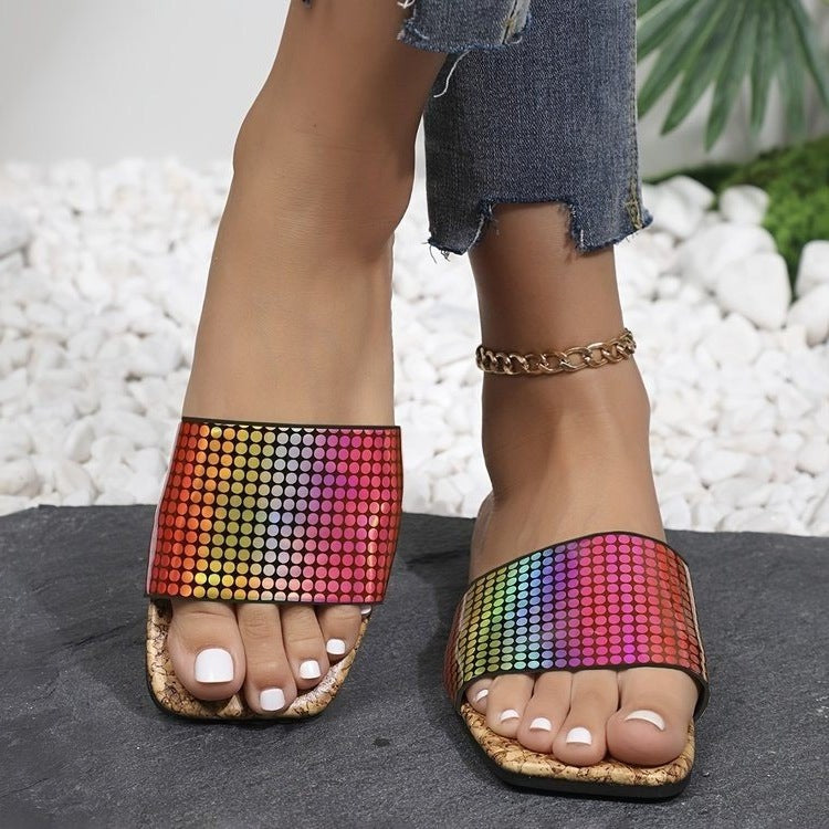 Damen Komfortable Riemchensandalen mit modischen Korksohlen R&B