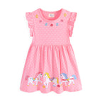 Mädchen Sommerkleid mit bezauberndem Einhorn-Design R&B
