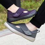 Damen Atmungsaktive und leichte Freizeitschuhe mit flexiblem Klettverschluss R&B
