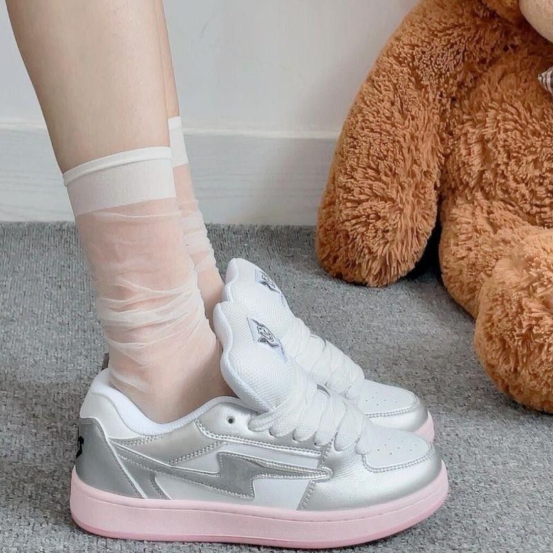Damen Sportliche Sneakers mit atmungsaktivem Obermaterial und gepolsterter Sohle R&B
