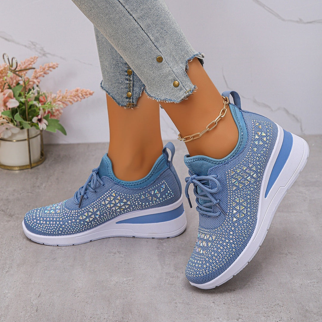 Damen Sportliche Sneakers mit atmungsaktivem Obermaterial und modischem Design R&B