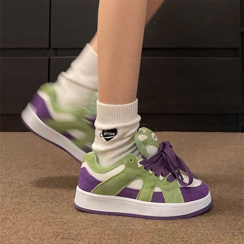 Damen Sneakers mit gepolstertem Einstieg und rutschfester Sohle