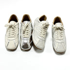 Damen Sportliche Lifestyle Sneakers mit elegantem Glanz R&B