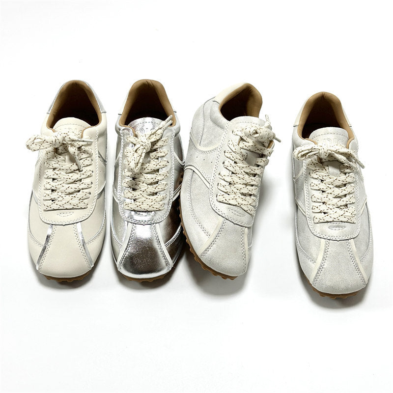 Damen Sportliche Lifestyle Sneakers mit elegantem Glanz R&B