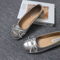 Damen Ballerinas mit elegantem Schleifen-Detail und softem Innenfutter EB